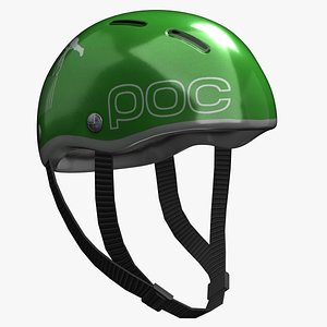 3d model realistic bicycle helmet