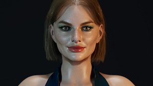 3D model Margot Robbie