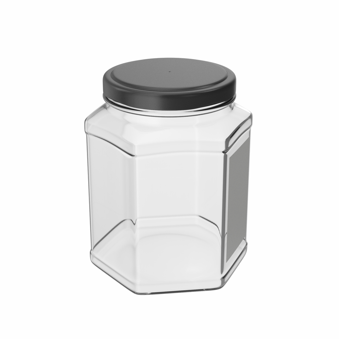 3D Model Glass Honey Jar - TurboSquid 2030490