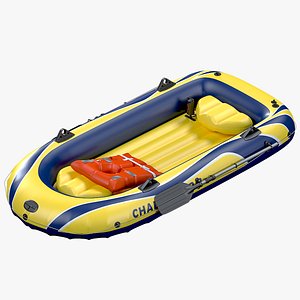 Intex Explorer 100 Inflatable Boat Series 3D model