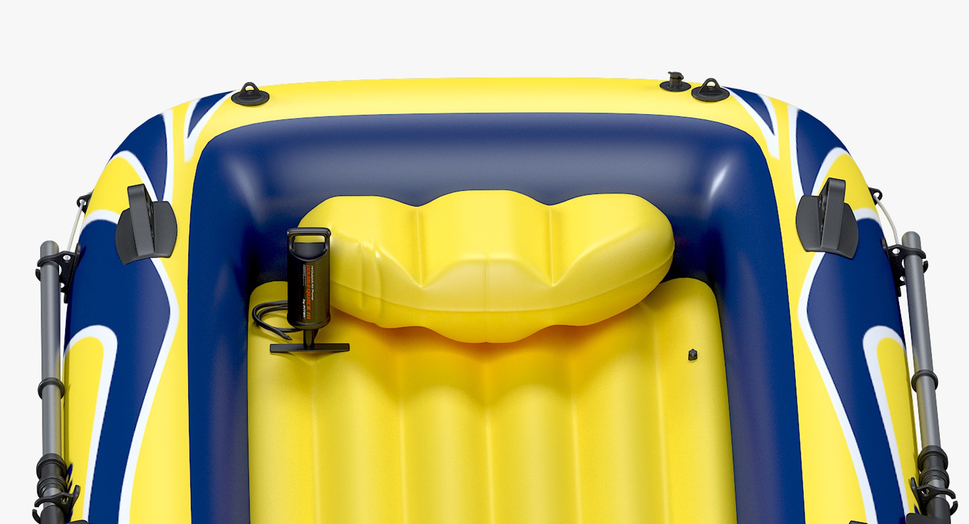 Inflatable boat intex challenger 3D model - TurboSquid 1415151