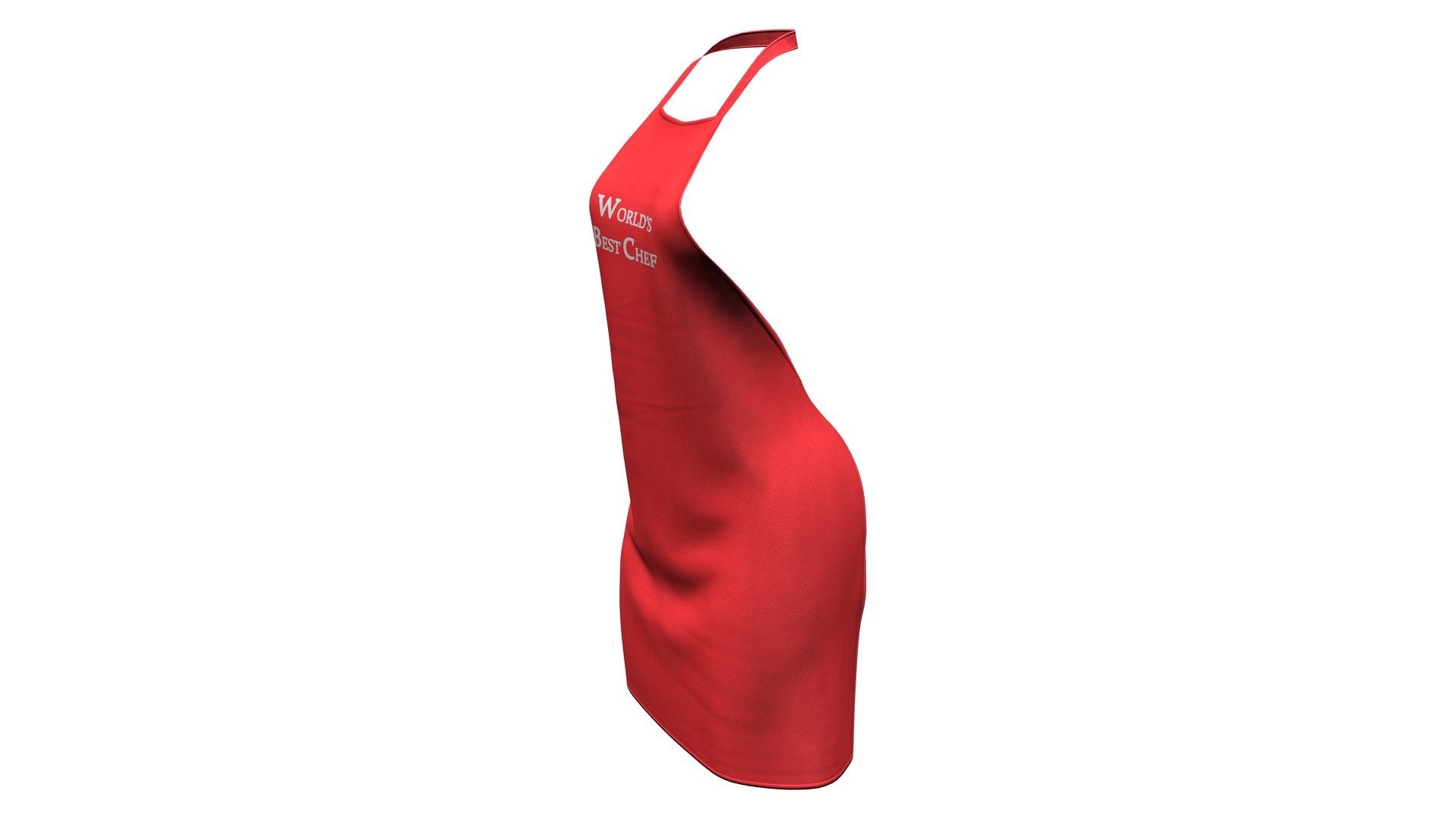 Grilling Chef Apron 3D Model - TurboSquid 1951755