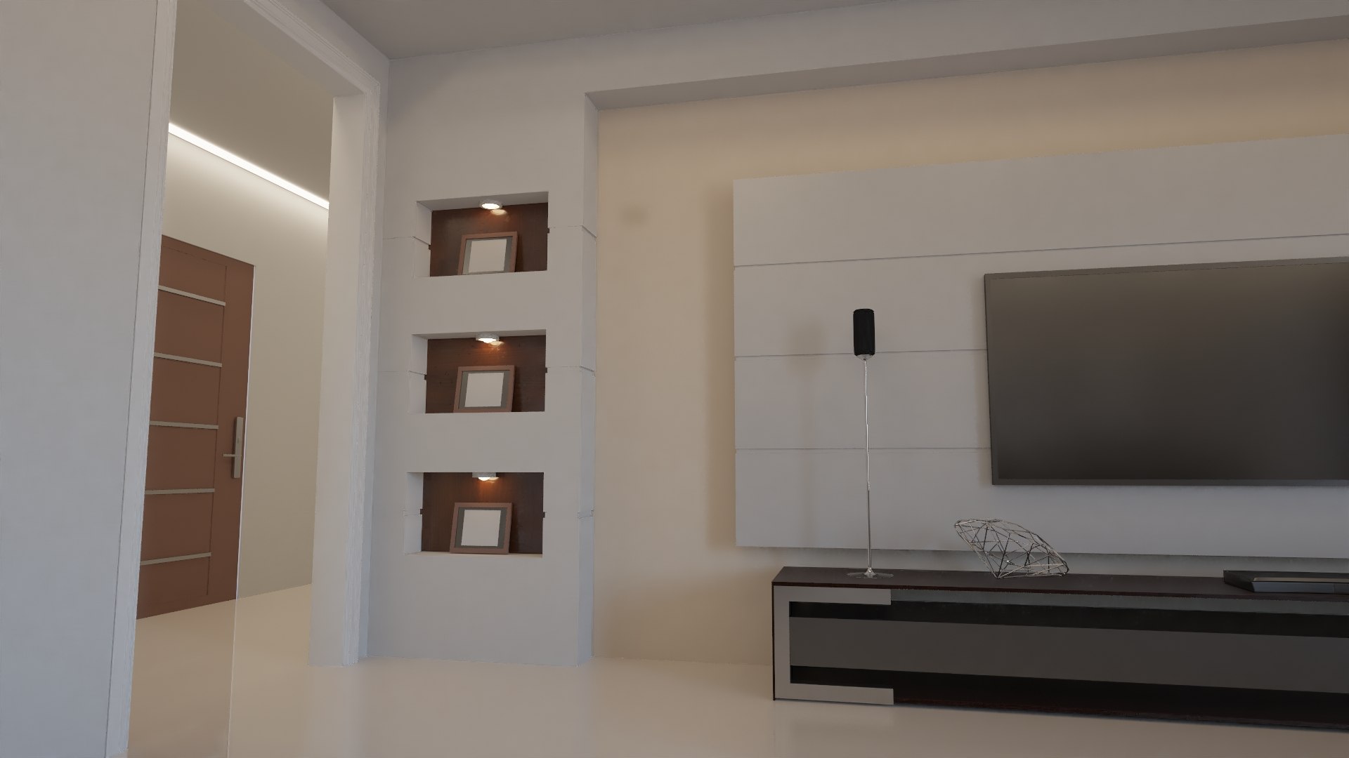 Modern Living Room Interior 3D Model - TurboSquid 1460741