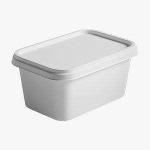 3D Food Container 04 model