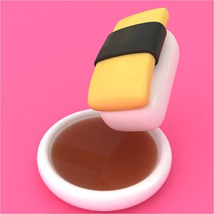 3D Sushi 03