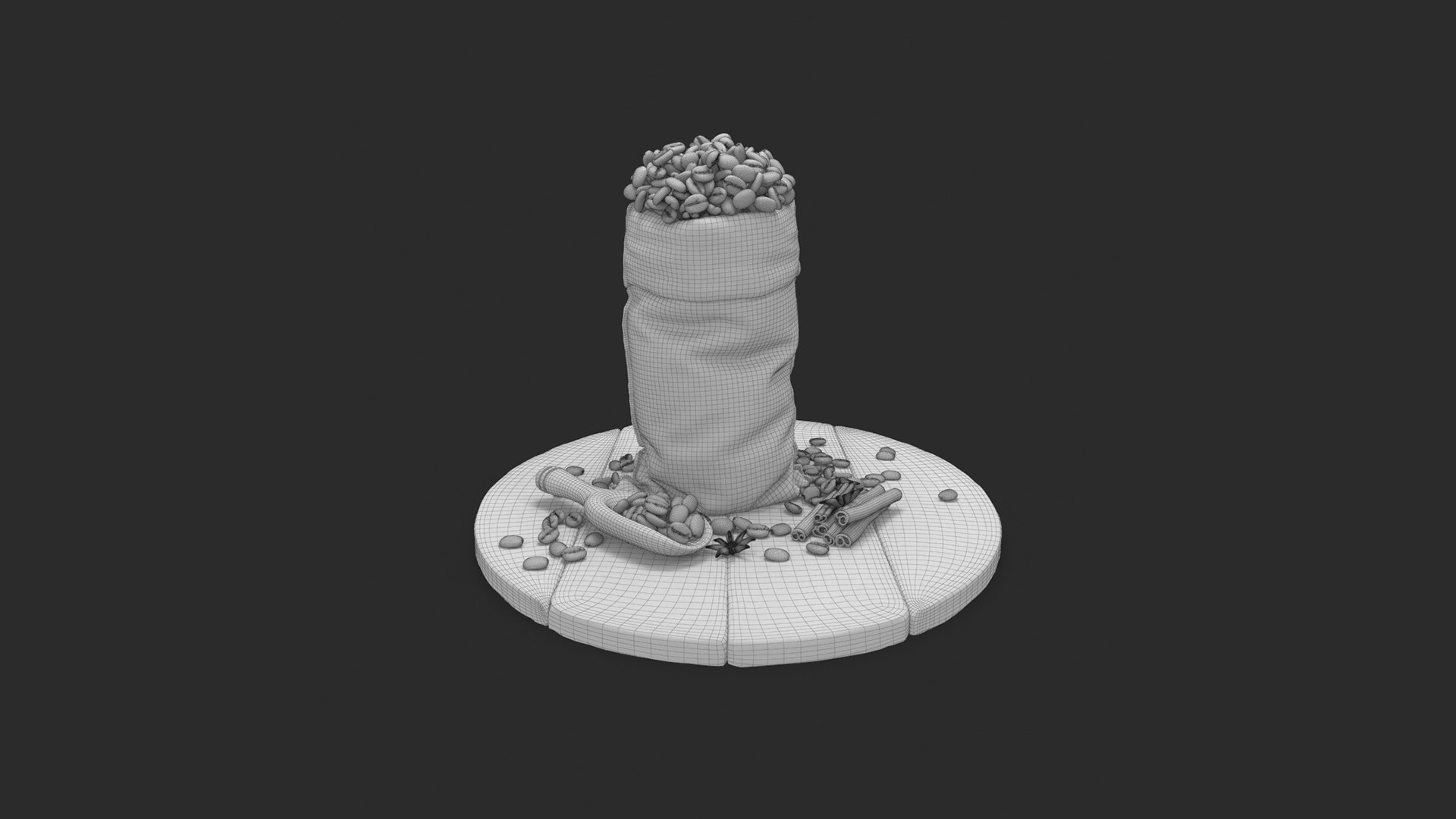 3D Coffee Bean Sack model https://p.turbosquid.com/ts-thumb/XE/4tsay8/Eb/wire_01/jpg/1697153766/1920x1080/fit_q87/8f6bdf950d7c5cde4107844280a6e1347eb06f57/wire_01.jpg