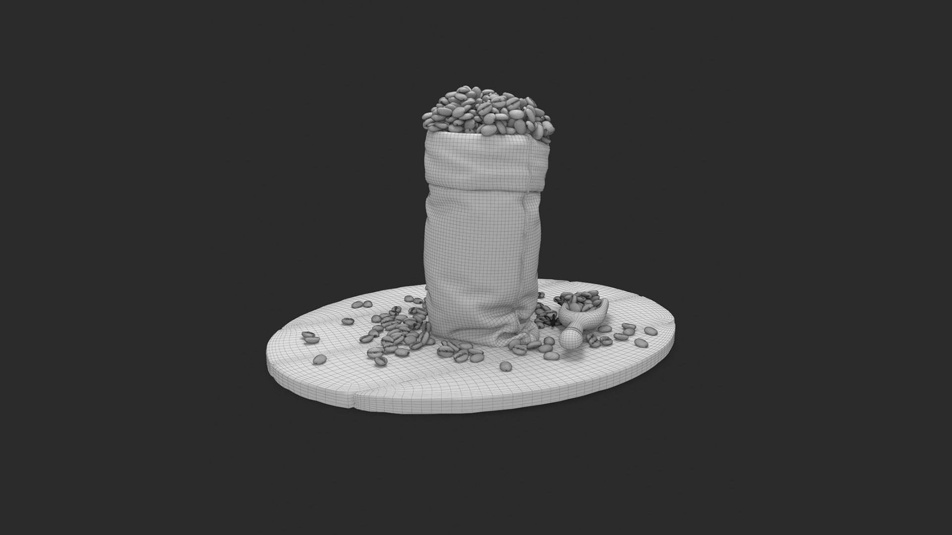 3D Coffee Bean Sack model https://p.turbosquid.com/ts-thumb/XE/4tsay8/eP/wire_02/jpg/1697153768/1920x1080/fit_q87/9b15f1381536c8975042a0c6d162933bdaf0d9e4/wire_02.jpg