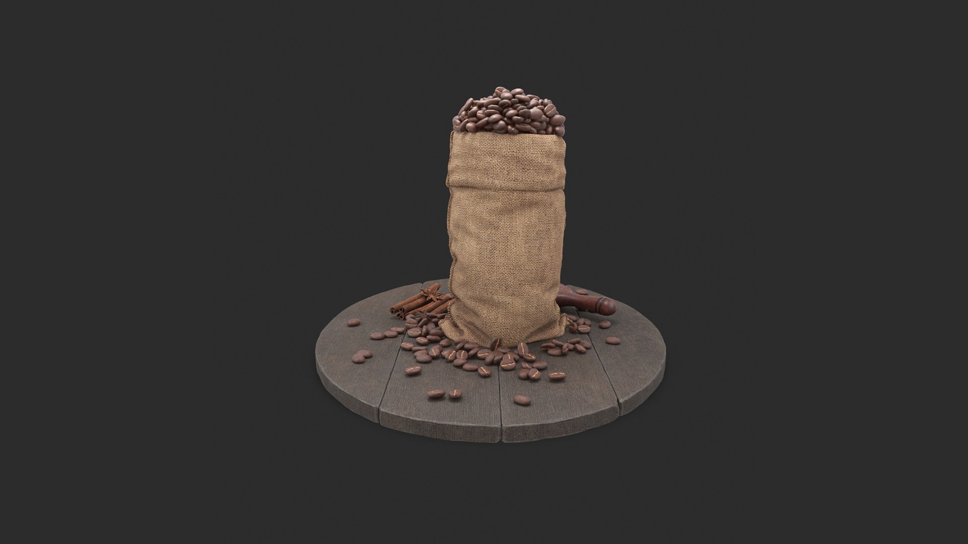 3D Coffee Bean Sack model https://p.turbosquid.com/ts-thumb/XE/4tsay8/pK/coffeebeansack_07/jpg/1697153759/1920x1080/fit_q87/3a1df5fe3a55dd33420f600b0a78d013a883bc43/coffeebeansack_07.jpg
