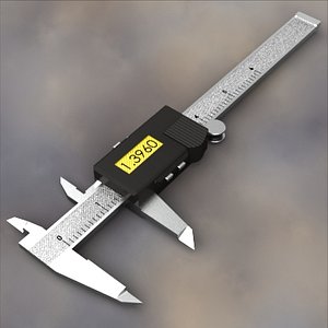 3d digital measuring caliper six-inch