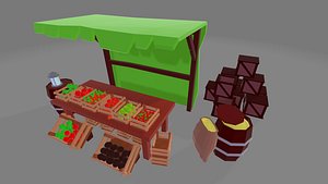 Fruit Market StandStall