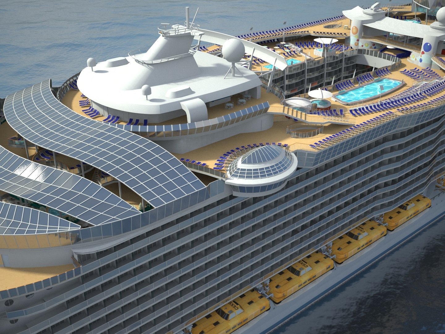 3d Model Oasis Seas