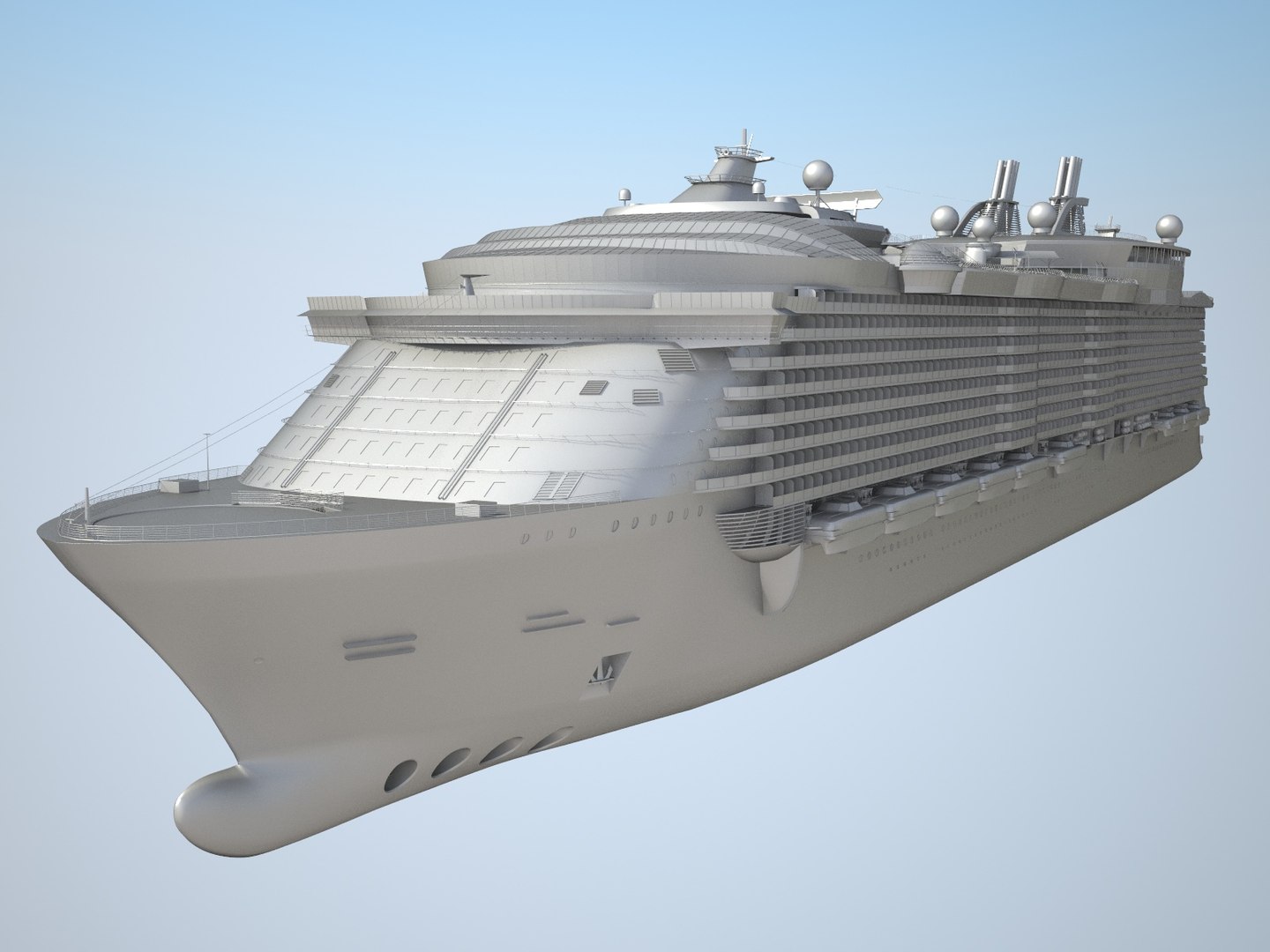 3d Model Oasis Seas