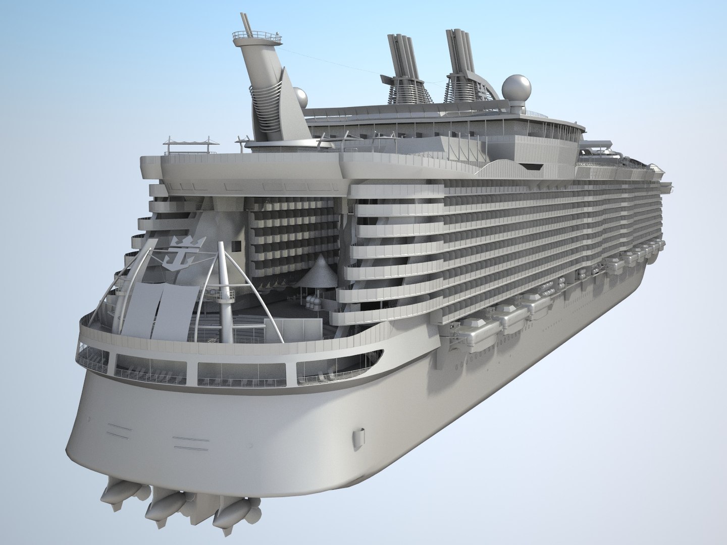 3d Model Oasis Seas