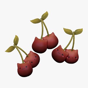 Kawaii Cherries - 3 variations