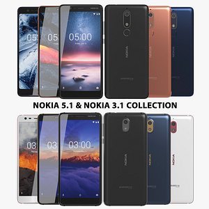 3D realistic nokia 5 1