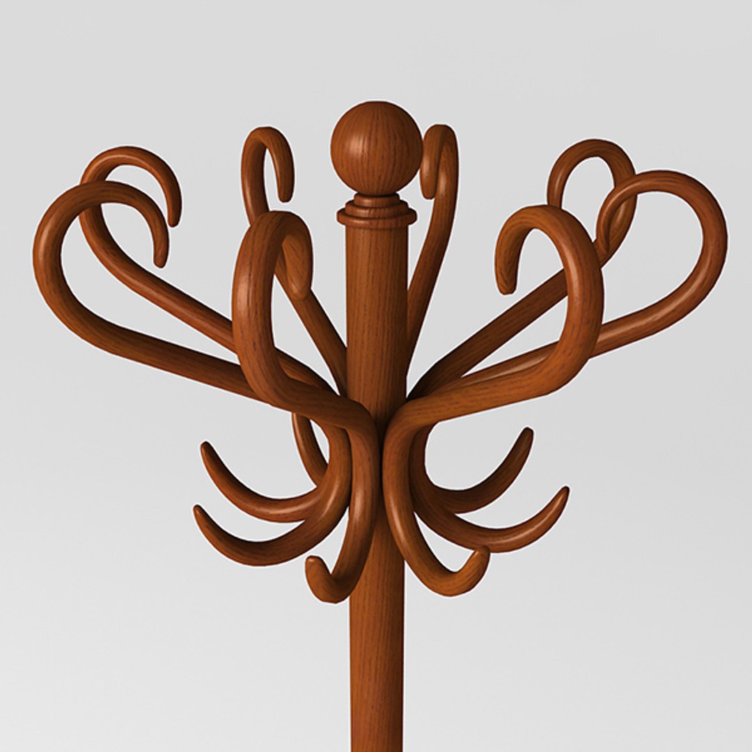 Coat Rack 3d Model