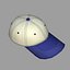 Blue and White Cap