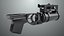 Grenade Launcher 03 Black Generic All PBR Unity UE Textures