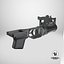 Grenade Launcher 03 Black Generic All PBR Unity UE Textures