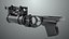 Grenade Launcher 03 Black Generic All PBR Unity UE Textures