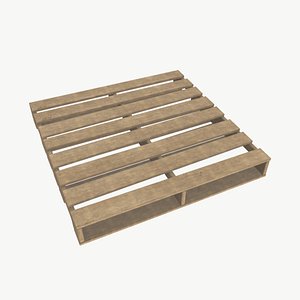 Wooden Pallet 3D model