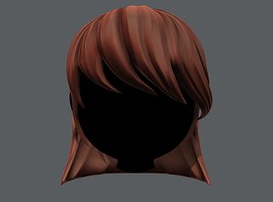 3D Hair style for girl V05