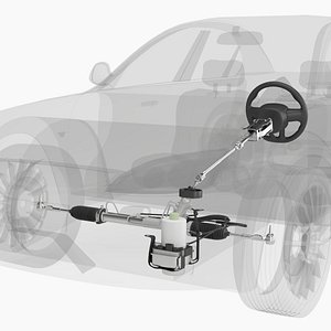 Electro-Hydraulic Power Power Steering System EHPS model