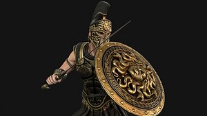 3D model MythWarror1