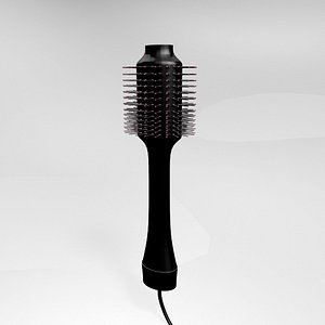 3D hair dryer volumizer brush