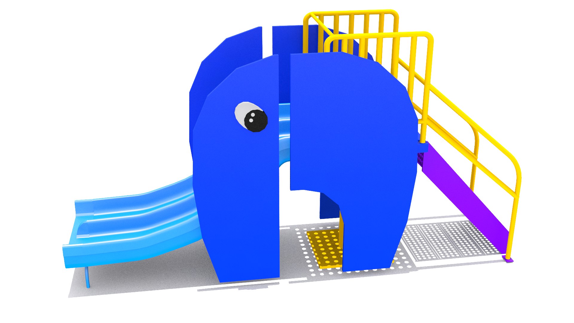 Free Elephant Slide Model - TurboSquid 1866006