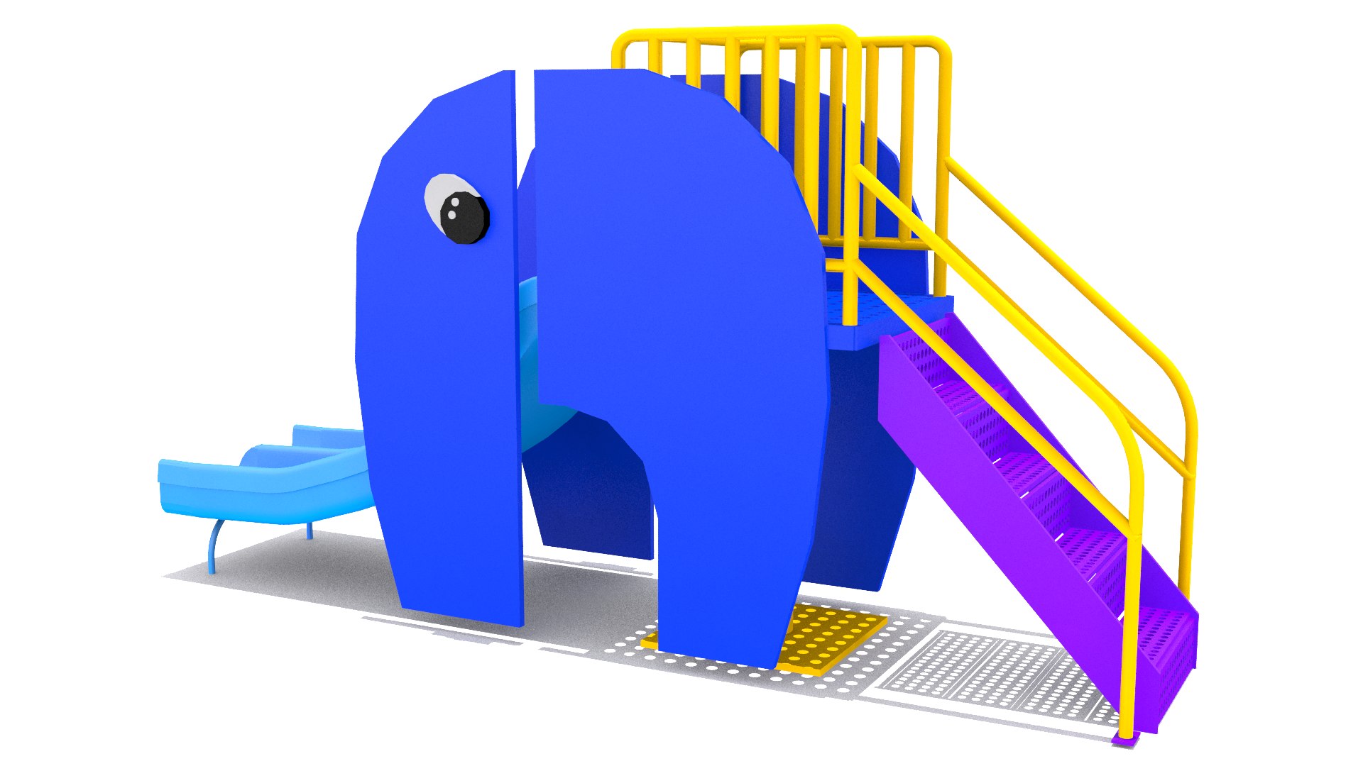 Free Elephant Slide Model - TurboSquid 1866006