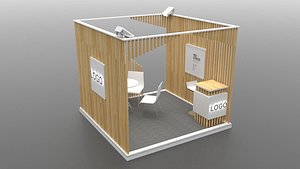 exhibition stand 3x3 meters