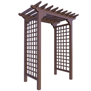 Garden Arbor 6 3D model