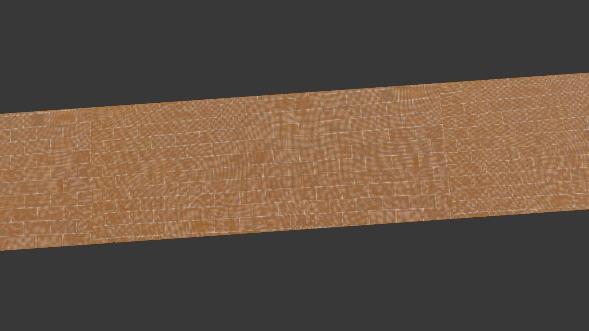 Red Brick Footpath Scan 3D Model - TurboSquid 2385986