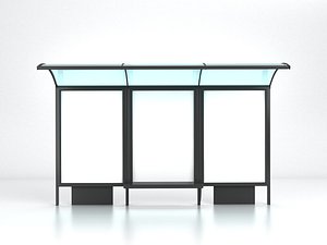 3D model Bus station