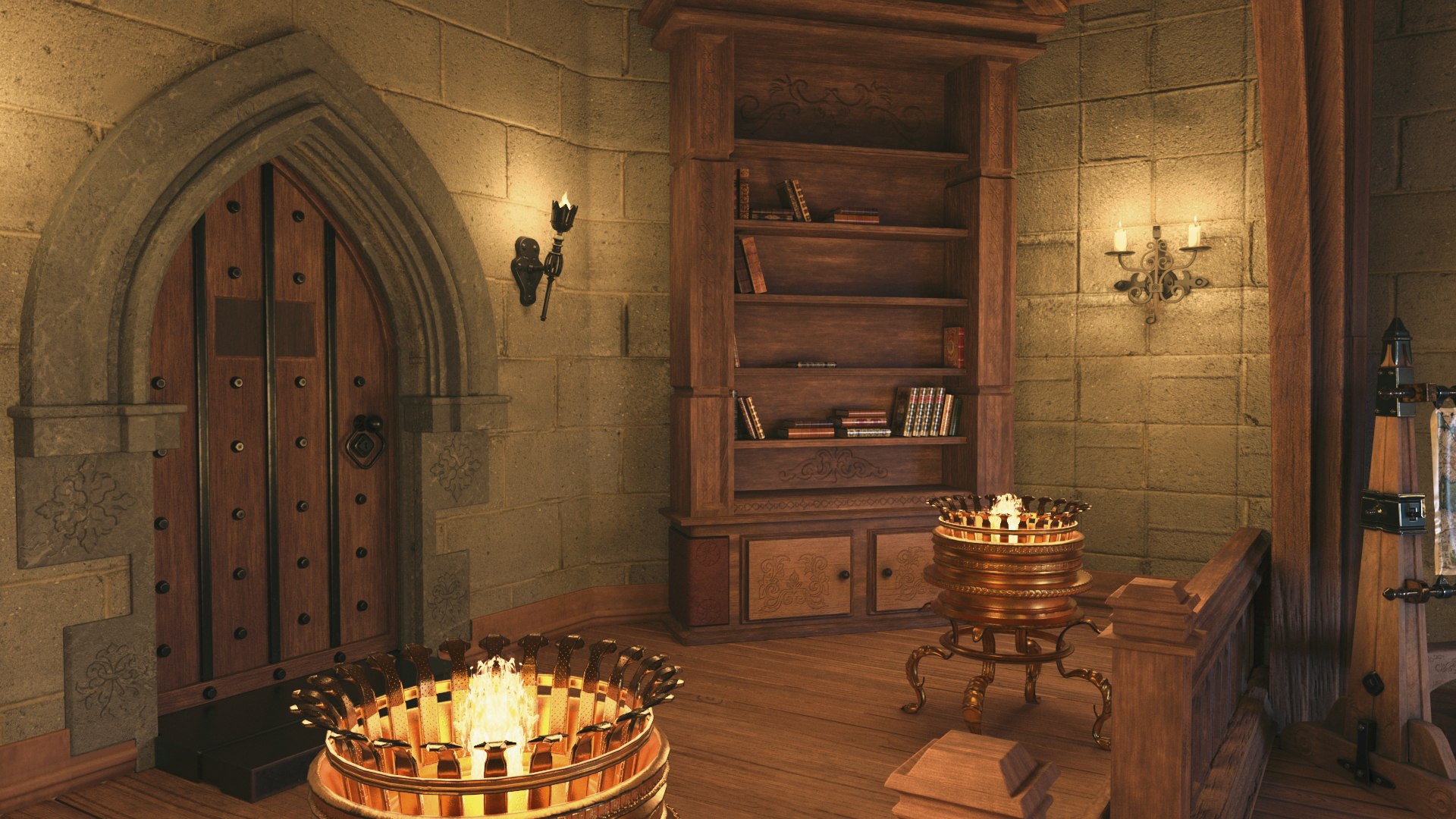Medieval Interior 3D - TurboSquid 2067278