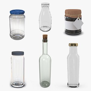 Glass Bottles Collection 4
