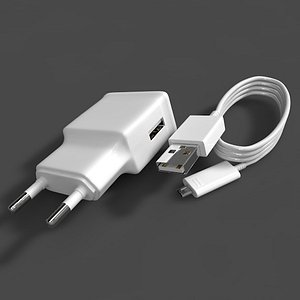 3D model charger device electronic