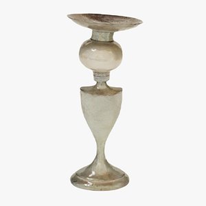 Photogrammetry Scanned Decorative Object Realistic Low-poly 3D model
