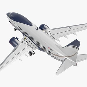 3D boeing 737-600 generic