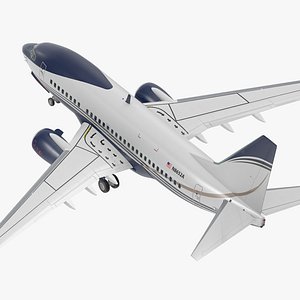 Boeing 737-600 Generic 3D Model