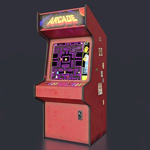 3D model arcade machine