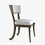 Alfonso Marina - silla lateral klismos regla