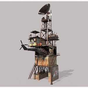 Post-Apocalyptic Outpost Tower