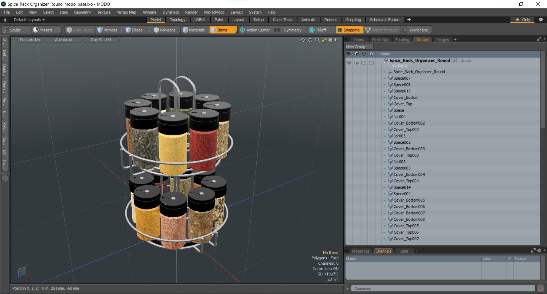 3D Spice Rack Organizer Round - TurboSquid 2346545