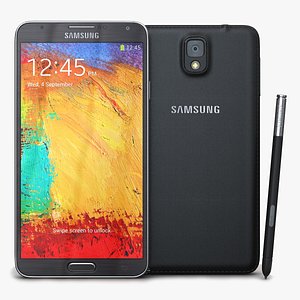 samsung galaxy note 3 3d model