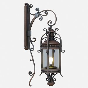 3D street light