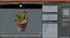3D venus flytrap plant pot model