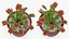 3D venus flytrap plant pot model