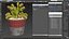 3D venus flytrap plant pot model
